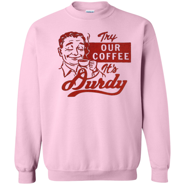 Durdy Coffee Gildan Crewneck Pullover Sweatshirt  8 oz.