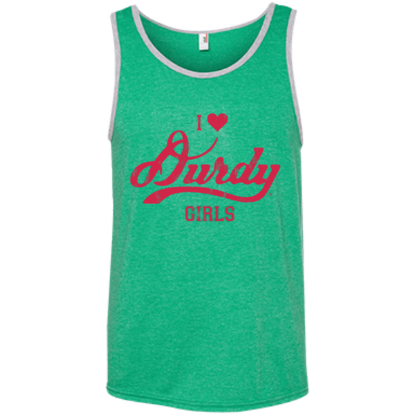 Love Durdy Girls Anvil 100% Ringspun Cotton Tank Top