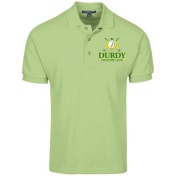 Durdy Country Club Cotton Pique Knit Polo