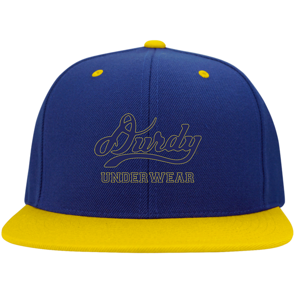 Durdy Underwear Sport-Tek Flat Bill High-Profile Snapback Hat