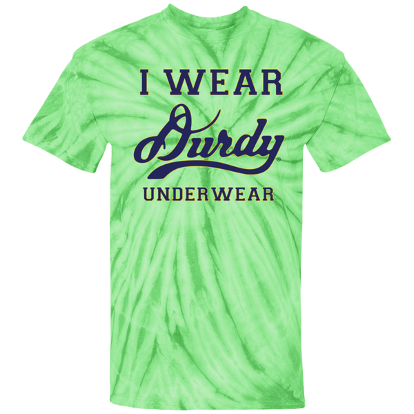 I Wear Durdy Underwear 100% Cotton Tie Dye T-Shirt