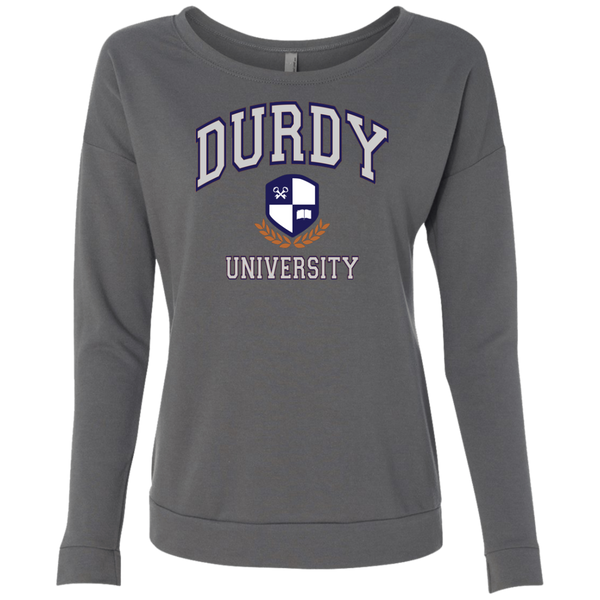 Durdy University Next Level Ladies' French Terry Scoop