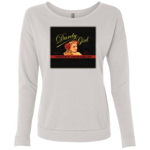 Durdy Fruits & Veggies  Next Level Ladies' French Terry Scoop