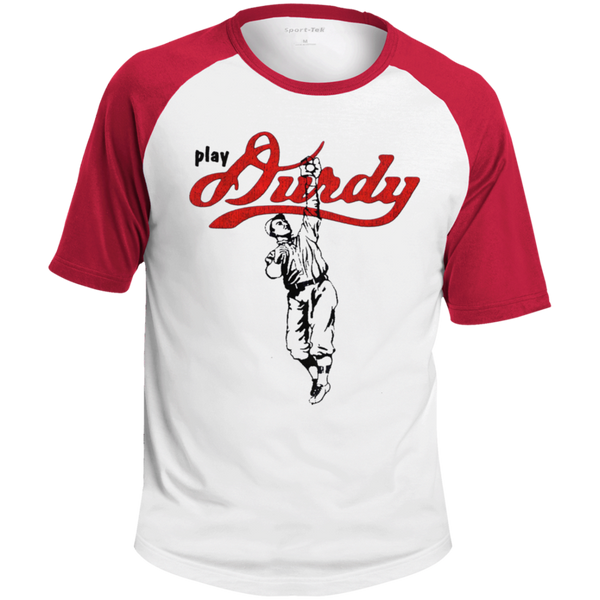 Play Durdy Sport-Tek SS Colorblock Raglan Jersey