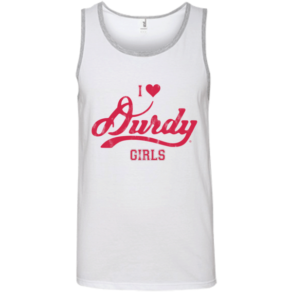 Love Durdy Girls Anvil 100% Ringspun Cotton Tank Top