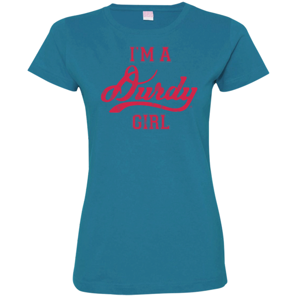 Durdy Girl Ladies' Fine Jersey T-Shirt