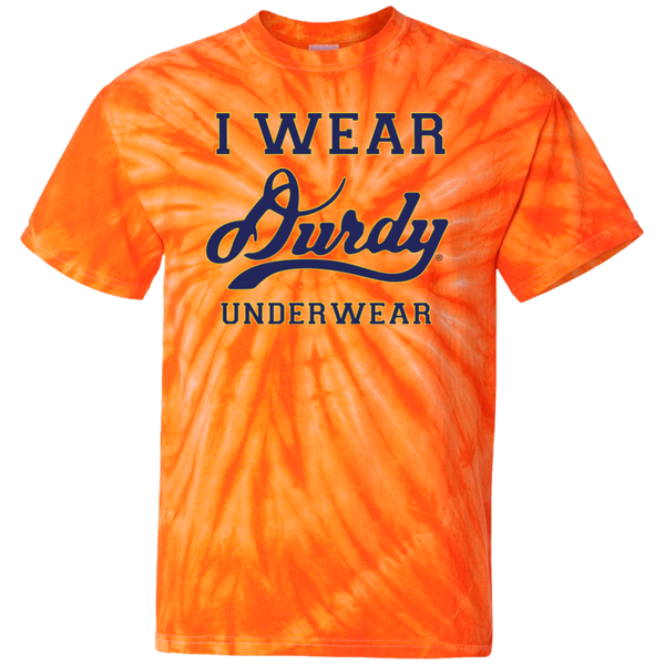 I Wear Durdy Underwear 100% Cotton Tie Dye T-Shirt