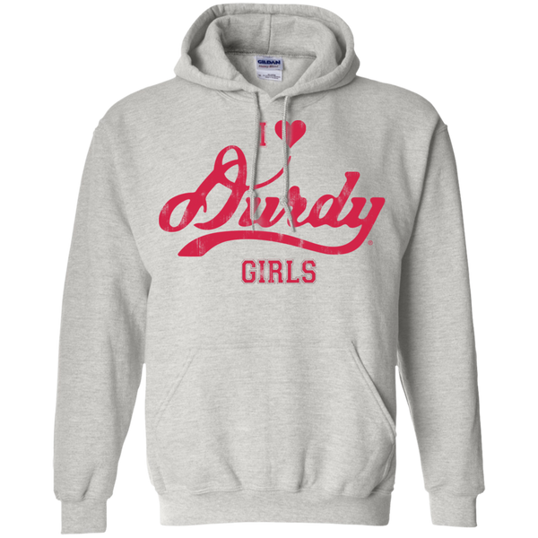 Love Durdy Girls Gildan Pullover Hoodie 8 oz.