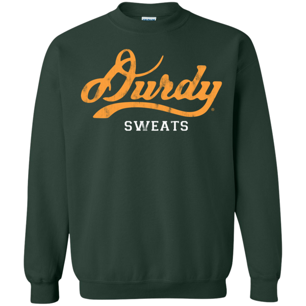Durdy Sweats 2 Color Gildan Crewneck Pullover Sweatshirt  8 oz.