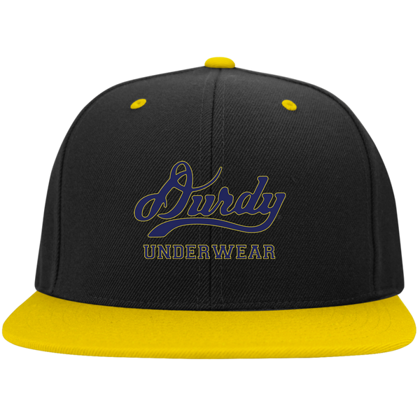 Durdy Underwear Sport-Tek Flat Bill High-Profile Snapback Hat
