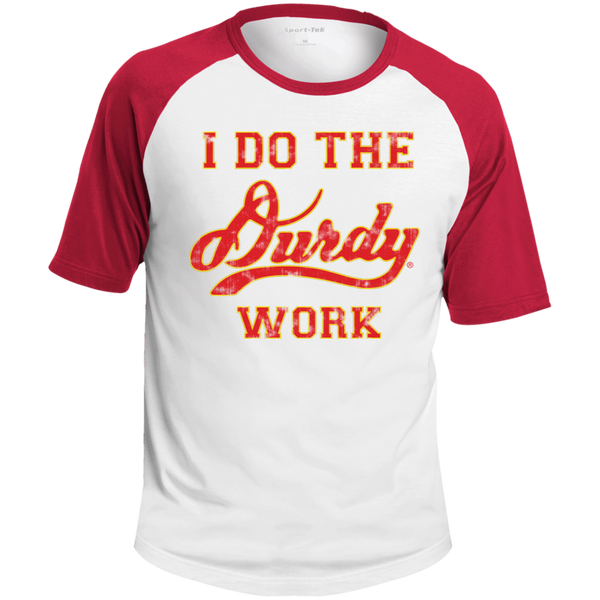 Durdy Work Sport-Tek SS Colorblock Raglan Jersey