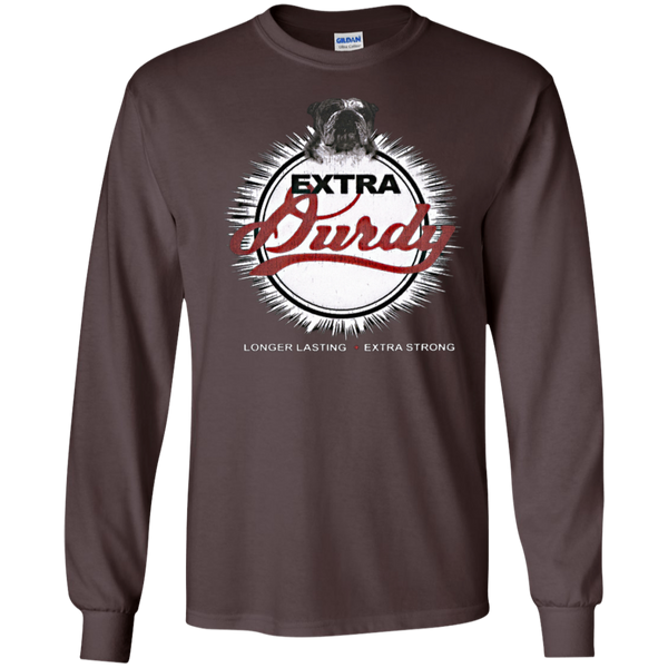 Extra Durdy Gildan LS Ultra Cotton T-Shirt