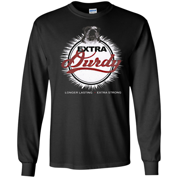 Extra Durdy Gildan LS Ultra Cotton T-Shirt