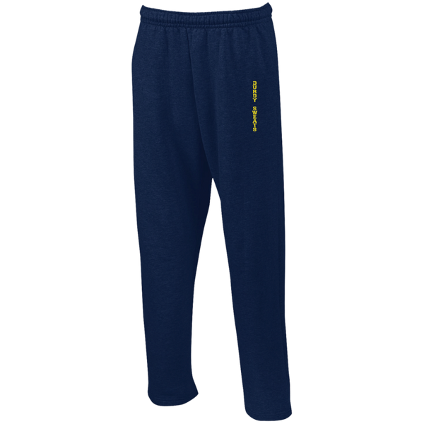 Durdy Sweats Gildan Open Bottom Sweatpants with Pockets