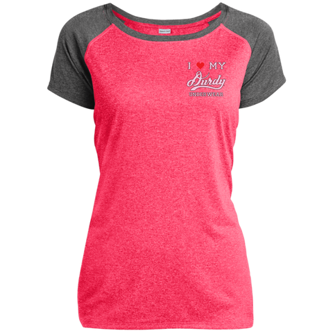 Durdy Underwear Sport-Tek Ladies Heather on Heather Performance T-Shirt
