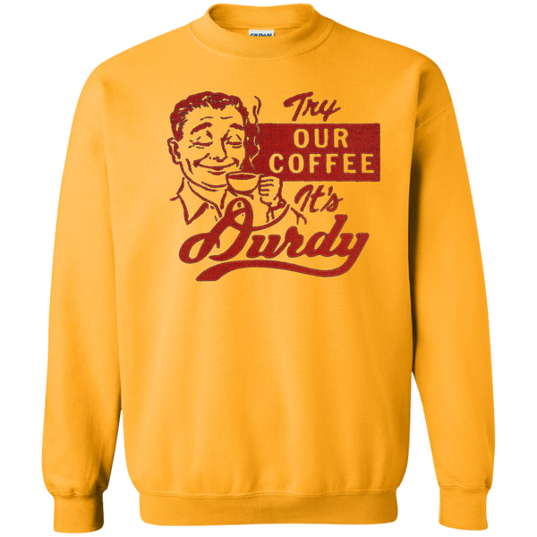 Durdy Coffee Gildan Crewneck Pullover Sweatshirt  8 oz.
