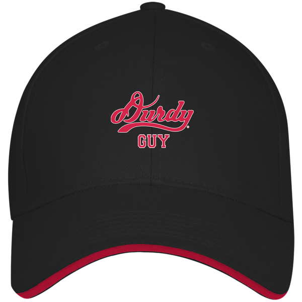 Durdy Guy Bayside USA Made Structured Twill Cap With Sandwich Visor