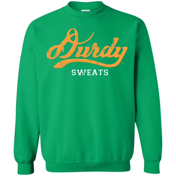 Durdy Sweats 2 Color Gildan Crewneck Pullover Sweatshirt  8 oz.
