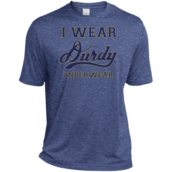 I Wear Durdy Underwear Sport-Tek Heather Dri-Fit Moisture-Wicking T-Shirt