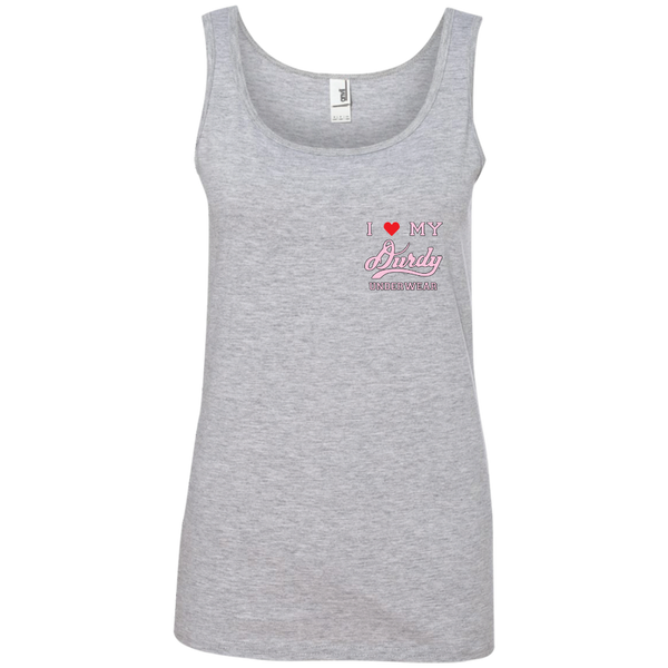 Durdy Underwear Anvil Ladies' 100% Ringspun Cotton Tank Top