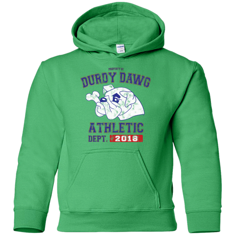 Durdy Dawg G185B Gildan Youth Pullover Hoodie