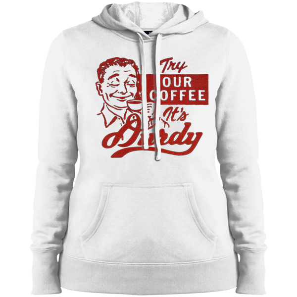 Durdy Coffee Sport-Tek Ladies' Pullover Hooded Sweatshirt
