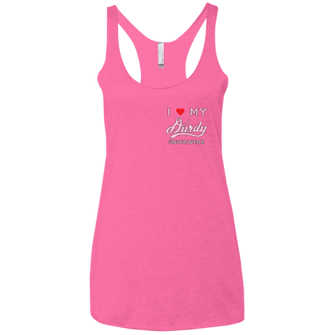 Durdy Underwear Next Level Ladies' Triblend Racerback Tank