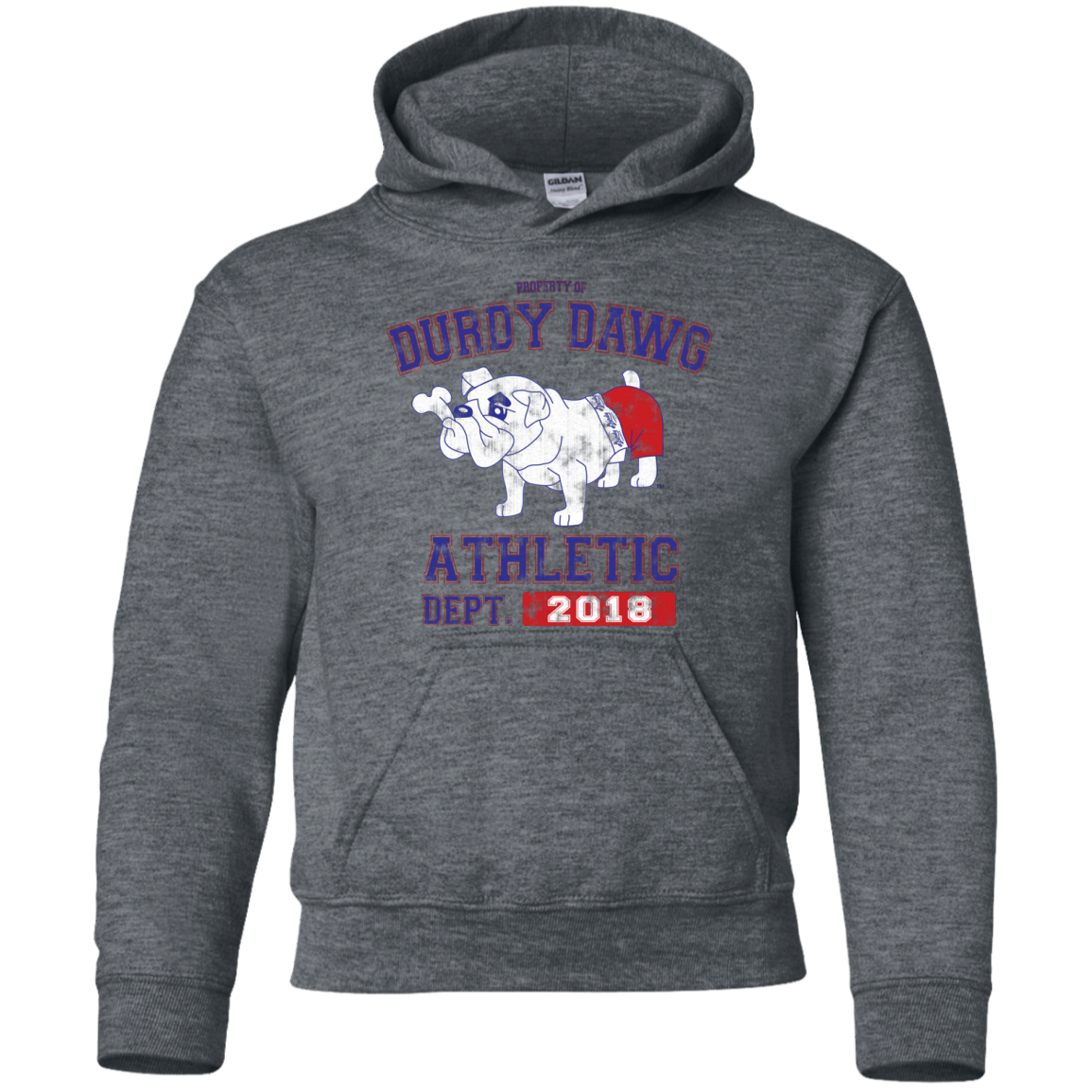 Durdy Dawg Gildan Youth Pullover Hoodie