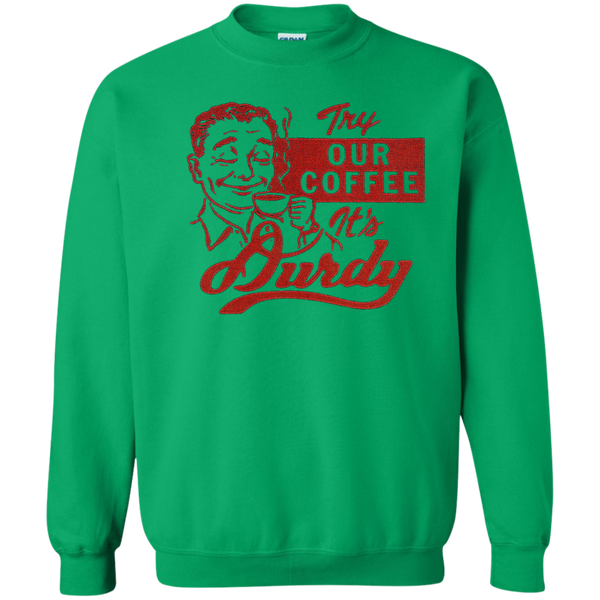 Durdy Coffee Gildan Crewneck Pullover Sweatshirt  8 oz.