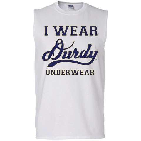 I Wear Durdy Underwear Gildan Men's Ultra Cotton Sleeveless T-Shirt