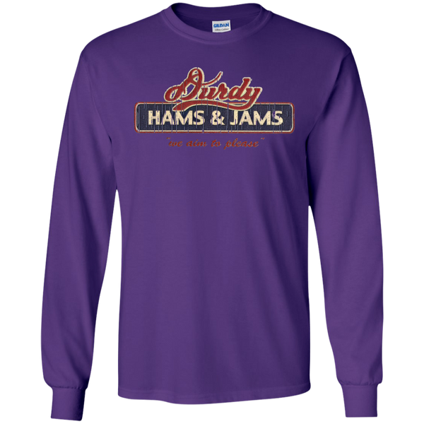 Durdy Hams & Jams Gildan LS Ultra Cotton T-Shirt