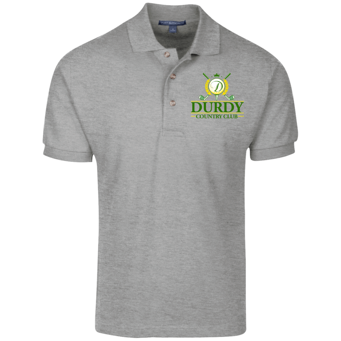 Durdy Country Club Cotton Pique Knit Polo