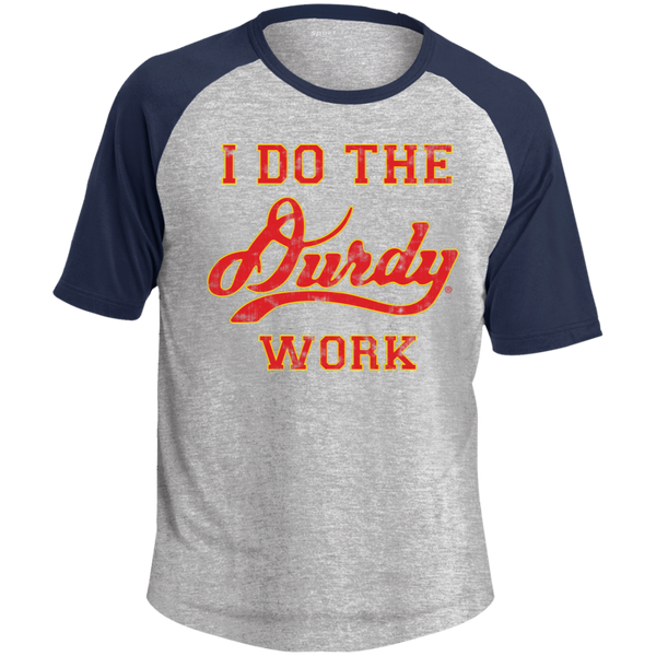 Durdy Work Sport-Tek SS Colorblock Raglan Jersey