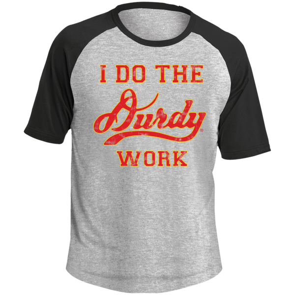 Durdy Work Sport-Tek SS Colorblock Raglan Jersey