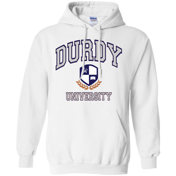 Durdy University G185 Gildan Pullover Hoodie 8 oz.