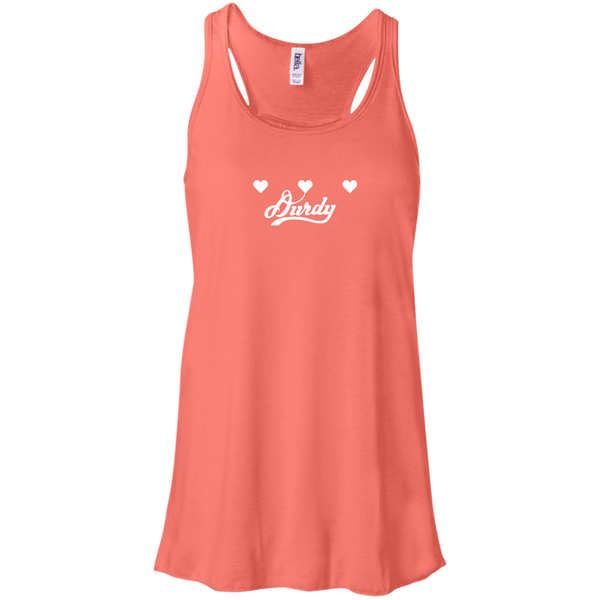 Triple Heart Durdy Bella + Canvas Flowy Racerback Tank