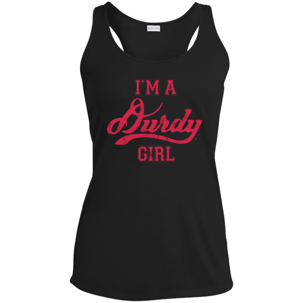Durdy Girl Sport-Tek Ladies' Racerback Moisture Wicking Tank