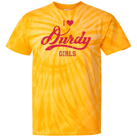 Love Durdy Girls100% Cotton Tie Dye T-Shirt