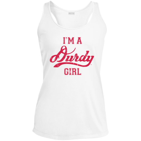 Durdy Girl Sport-Tek Ladies' Racerback Moisture Wicking Tank