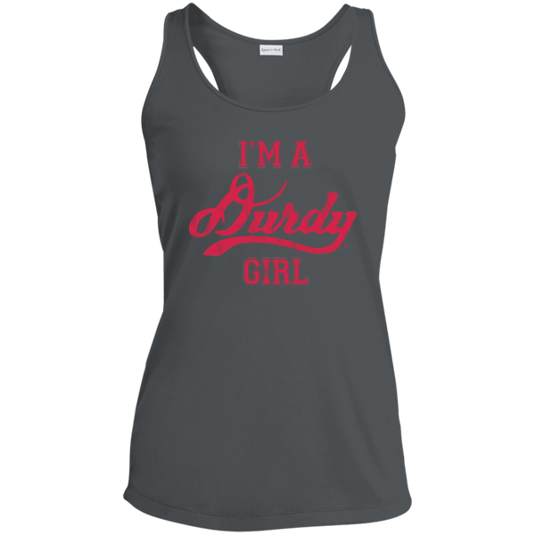Durdy Girl Sport-Tek Ladies' Racerback Moisture Wicking Tank