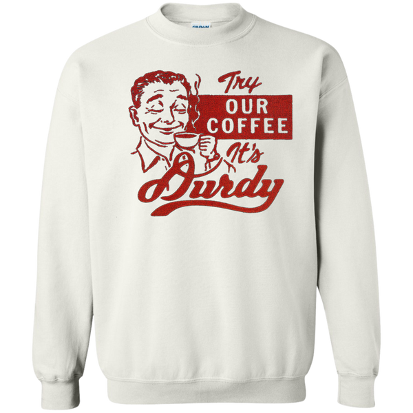 Durdy Coffee Gildan Crewneck Pullover Sweatshirt  8 oz.
