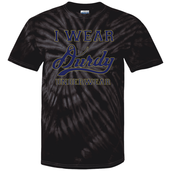 I Wear Durdy Underwear 100% Cotton Tie Dye T-Shirt