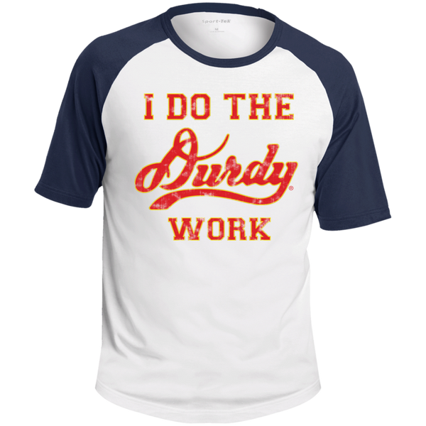 Durdy Work Sport-Tek SS Colorblock Raglan Jersey