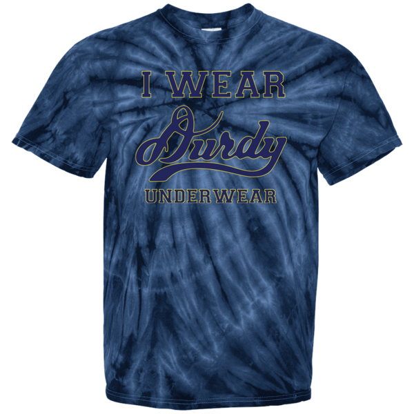 I Wear Durdy Underwear 100% Cotton Tie Dye T-Shirt