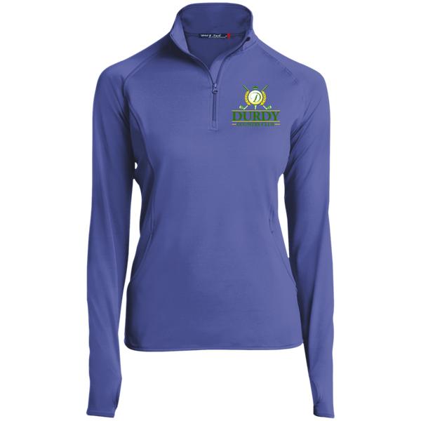 Durdy Country Club Women's 1/2 Zip Performance Pullover