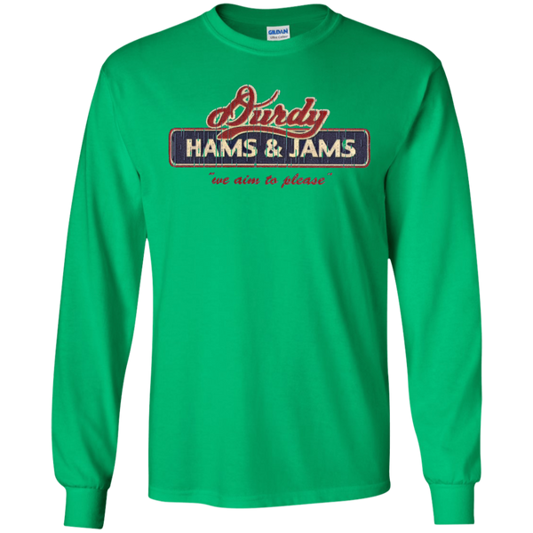 Durdy Hams & Jams Gildan LS Ultra Cotton T-Shirt