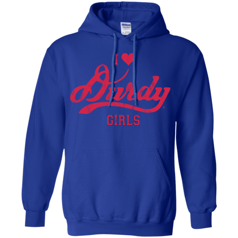 Love Durdy Girls Gildan Pullover Hoodie 8 oz.