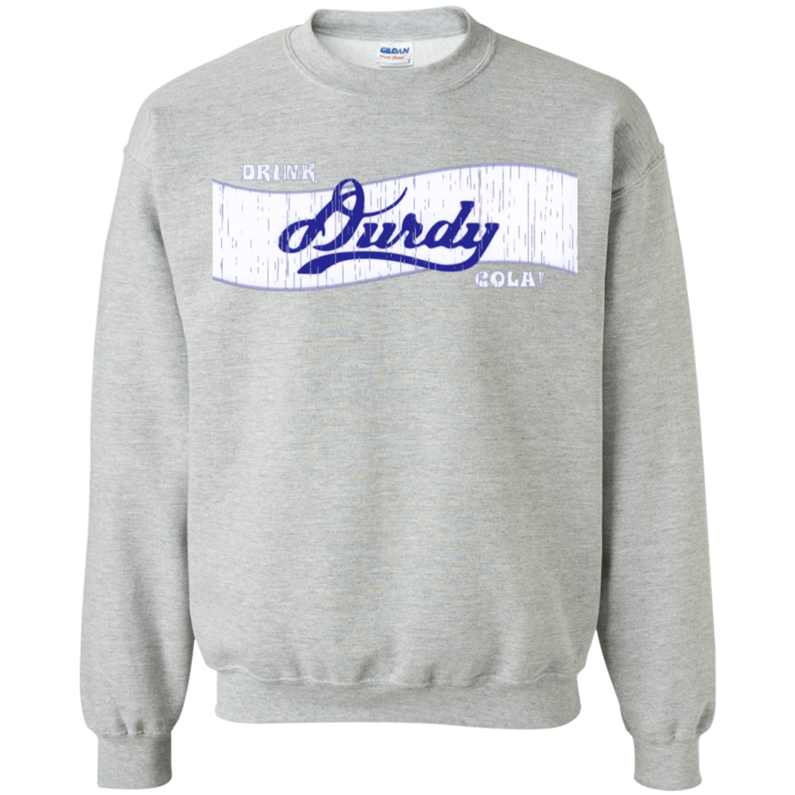 Durdy Cola Gildan Crewneck Pullover Sweatshirt  8 oz.