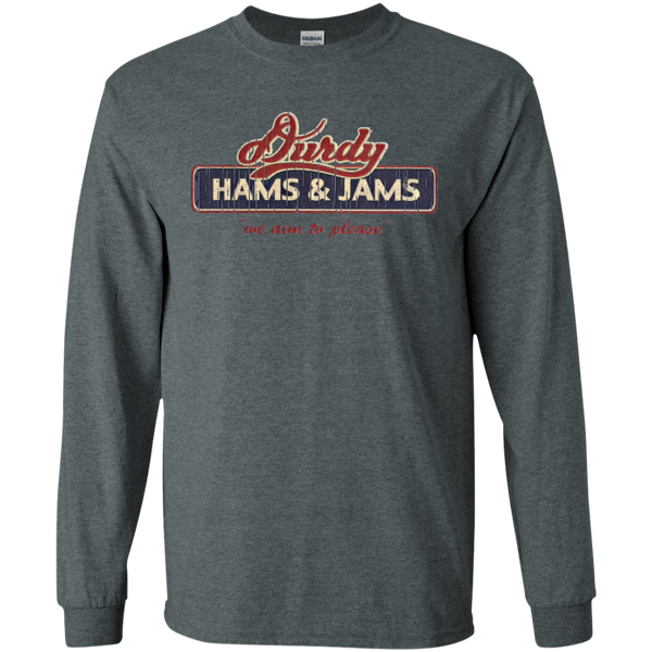 Durdy Hams & Jams Gildan LS Ultra Cotton T-Shirt