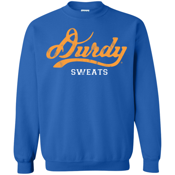 Durdy Sweats 2 Color Gildan Crewneck Pullover Sweatshirt  8 oz.